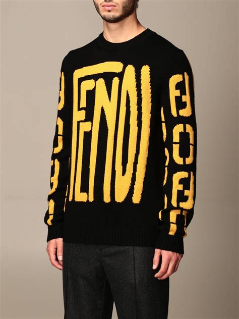 fendi sweatshirt man|Fendi oversized sweater.